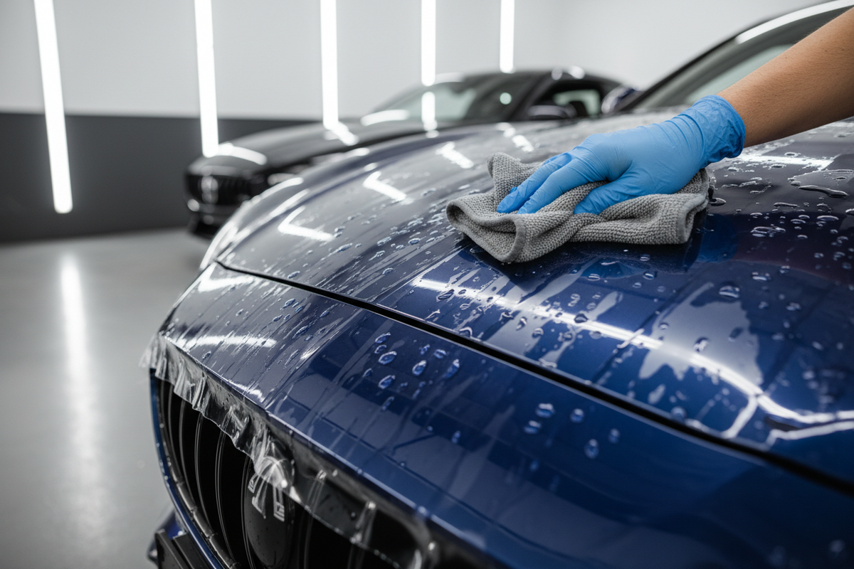 Comment entretenir correctement un film de protection de peinture ?