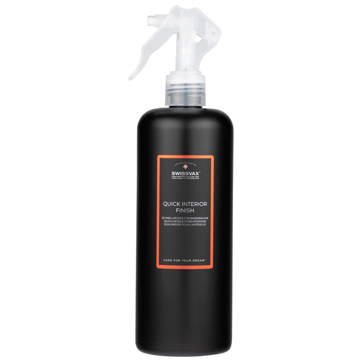 QUICK INTERIOR FINISH Quick care for all interior surfaces (except tex